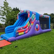 35ft inflatable assault course